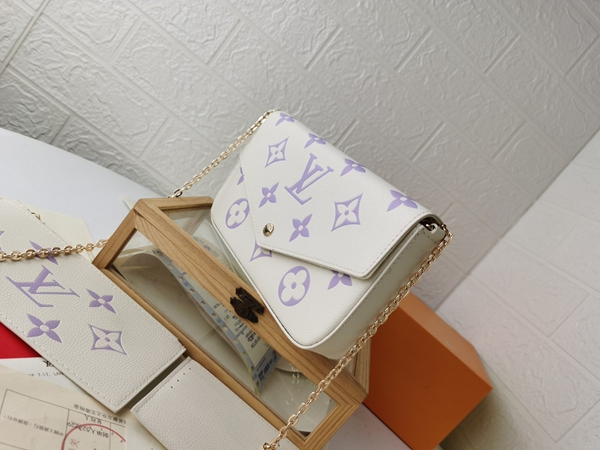 LVコピーウォレット側面デザイン